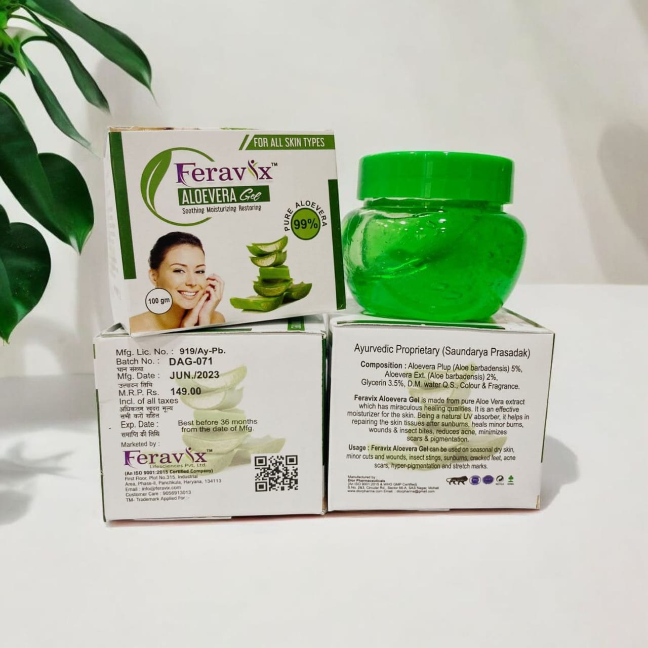 Feravix Aloe Vera Gel