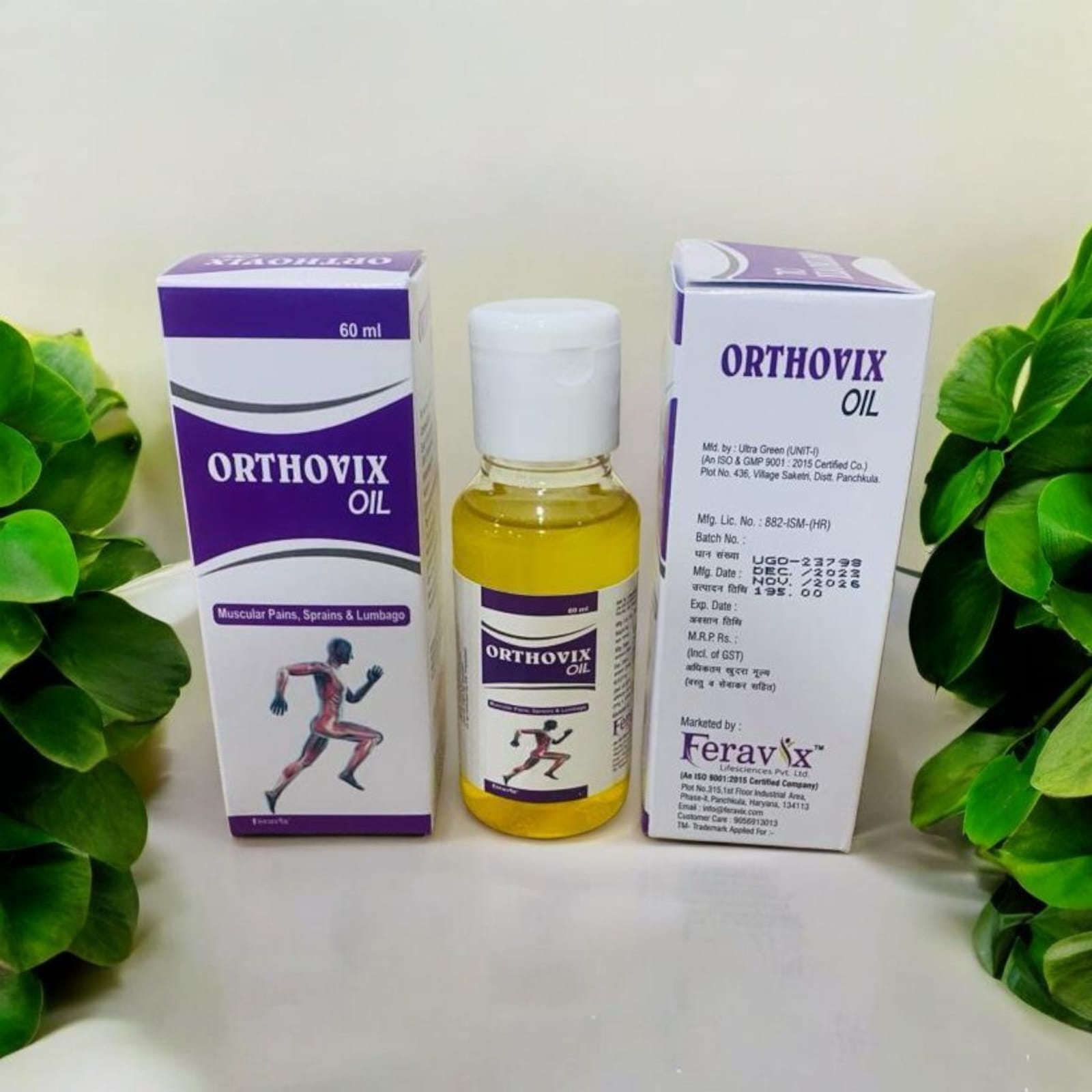 Orthovix Oil For Muscular Pain