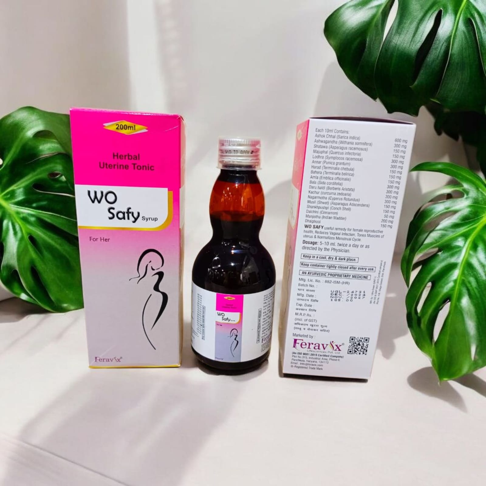 Wo Safi Syrup Herbal Uterine Tonic