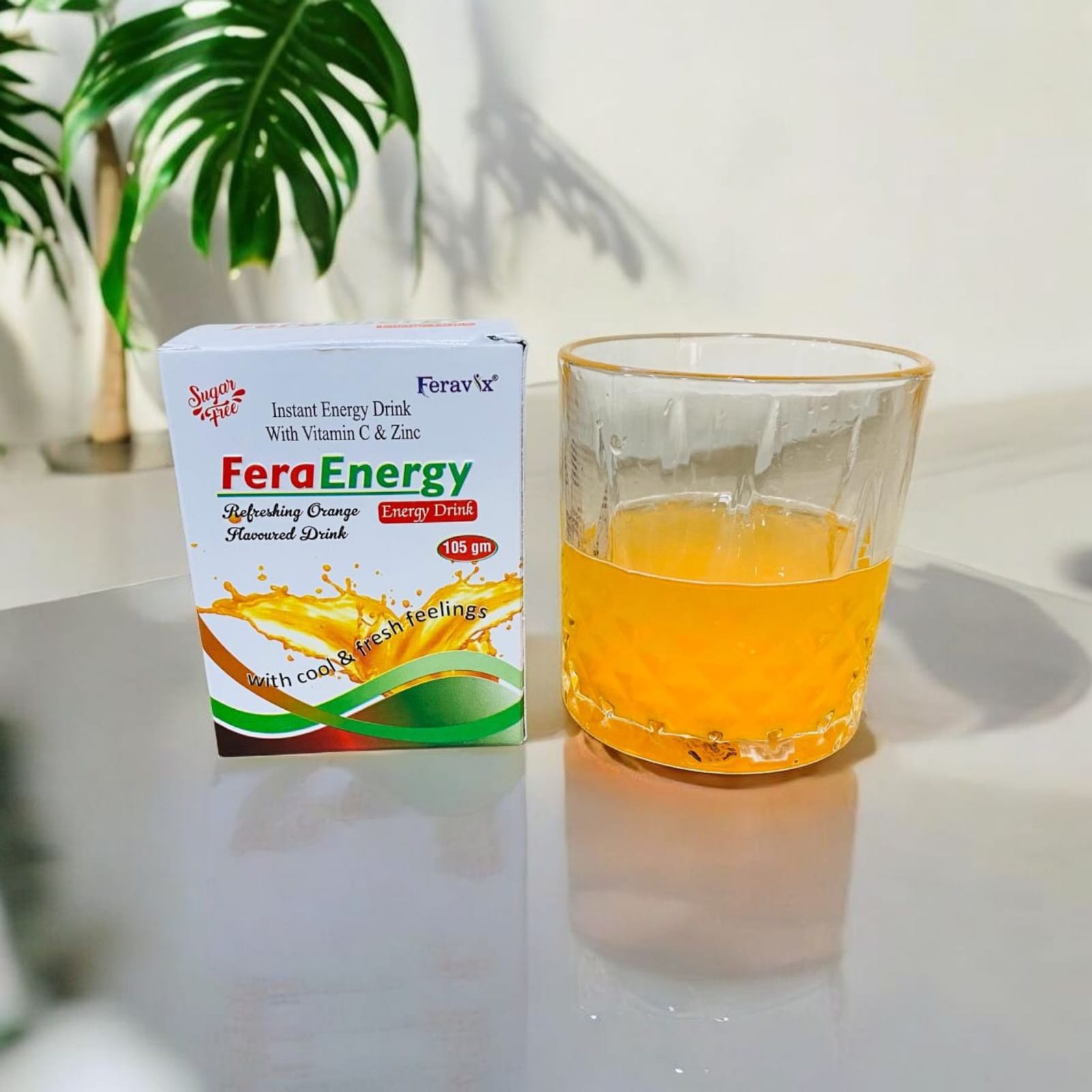 Fera Energy Instant Energy Drink Orange Flavour