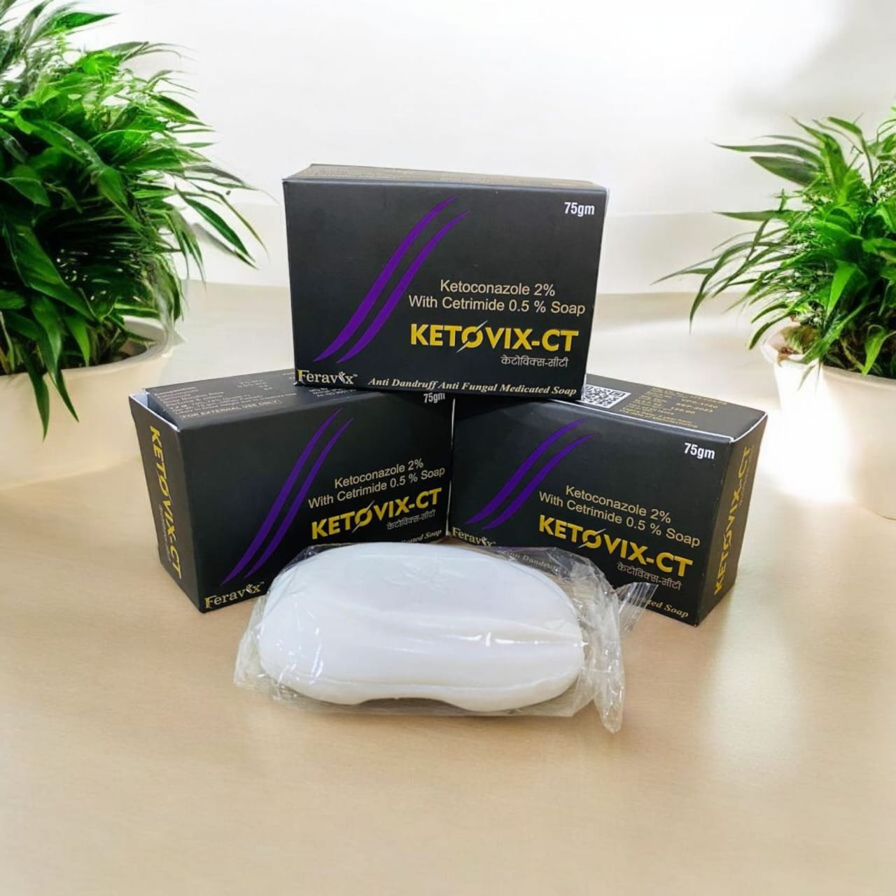 Ketovix CT Anti Fungal and Anti Dandruff Medical Soap